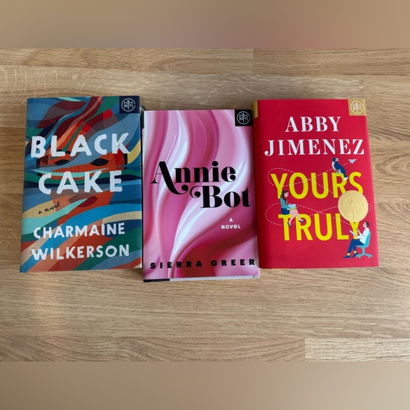 BOOK OF THE MONTH BOTM Bundle of Three Books - Picture 1 of 2